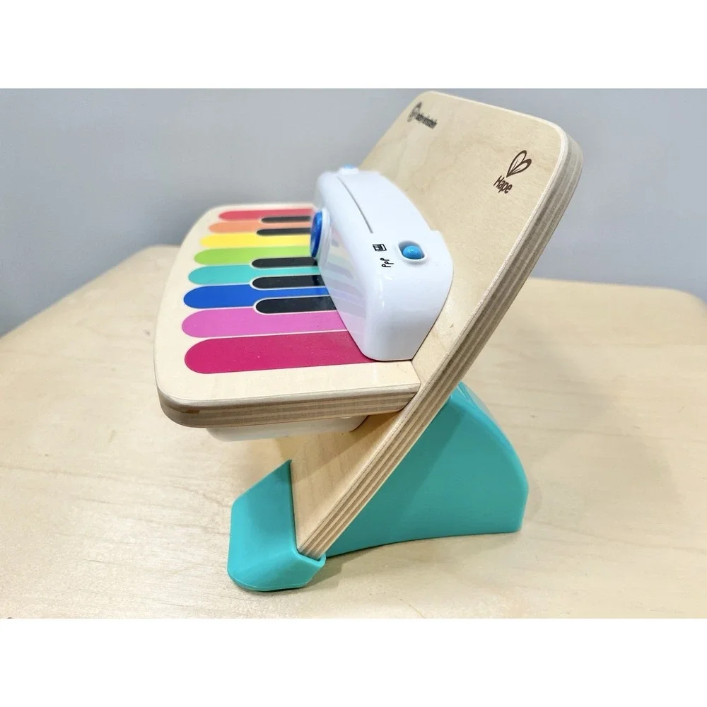 Baby Einstein Hape Magic Touch Wooden Piano Music Toy For Kids & Toddlers